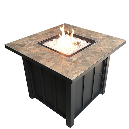 Hiland Square Tile Top Fire Pit AFP-STT